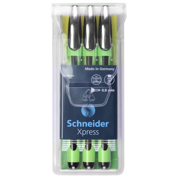 Wholesale Schneider Xpress Fineliner Pen (.8mm, Black)